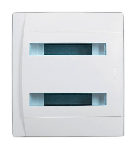 Распределительный шкаф Legrand Practibox 24 мод., IP40, встраиваемый, пластик, белая дверь