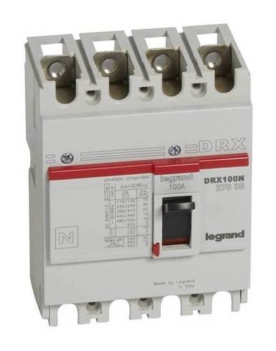 Силовой автомат Legrand DRX, 20кА, 4P, 100А