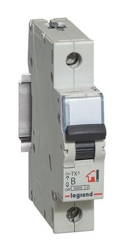 Автоматический выключатель Legrand TX³ 1P 40А (B) 6кА