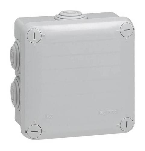 Plexo Коробка IP55 105х105х55мм сер