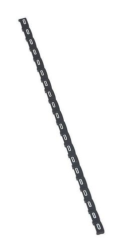 Маркер Duplix - цветовая международная кодировка - цифра 0 - чёрный