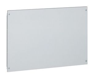 Сплошная металлическая лицевая панель на винтах XL³ 800//4000 - высота 100 мм - 24 модуля