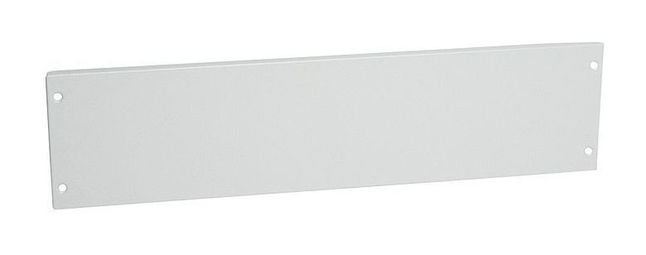 Сплошная металлическая лицевая панель на винтах XL³ 800//4000 - высота 150 мм - 24 модуля