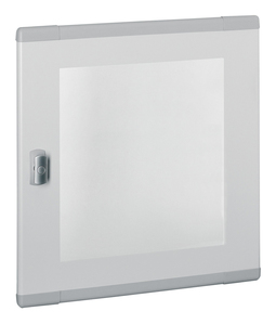 Дверь остекленная плоская XL³ 400 - для шкафов и щитов высотой 1200 мм